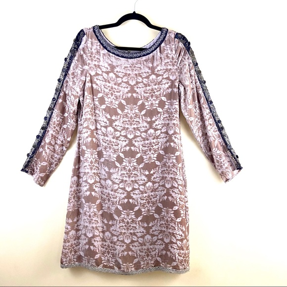 Sundance Dresses & Skirts - SUNDANCE Native Style Embellish Silk Shift Dress